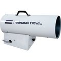L.B. White L.B. White® Portable Forced Air Gas Heater, W/ Self Diagnostic Light, 120V, 170000 BTU Tradesman 170N Ultra